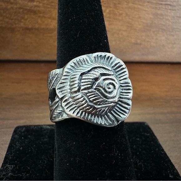 Hand Crafted Jewelry - Rose Spoon Ring